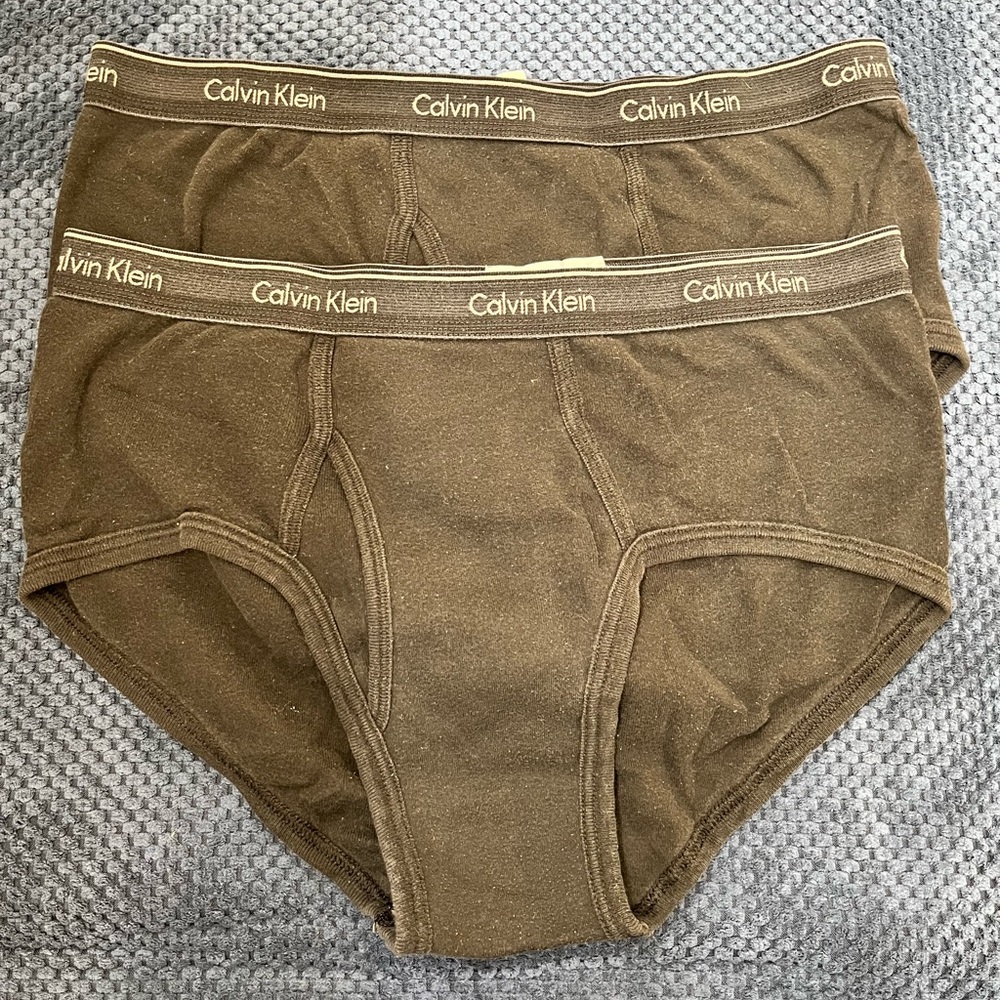 Calvin Klein briefs.